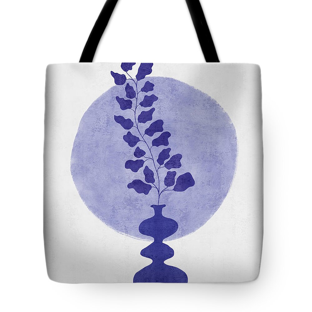 Abstract Tote Bag featuring the digital art A Piece Of Home - Monochromatic Art - Minimal, Modern - Contemporary Abstract by Studio Grafiikka