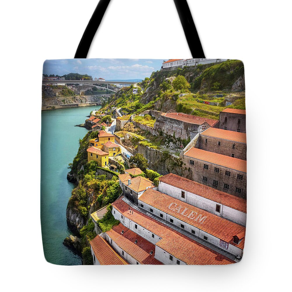 Porto Tote Bag featuring the photograph A Portrait of Porto by Carol Japp