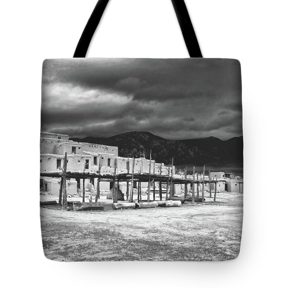 In Focus Tote Bag featuring the photograph A Pueblo by Segura Shaw Photography
