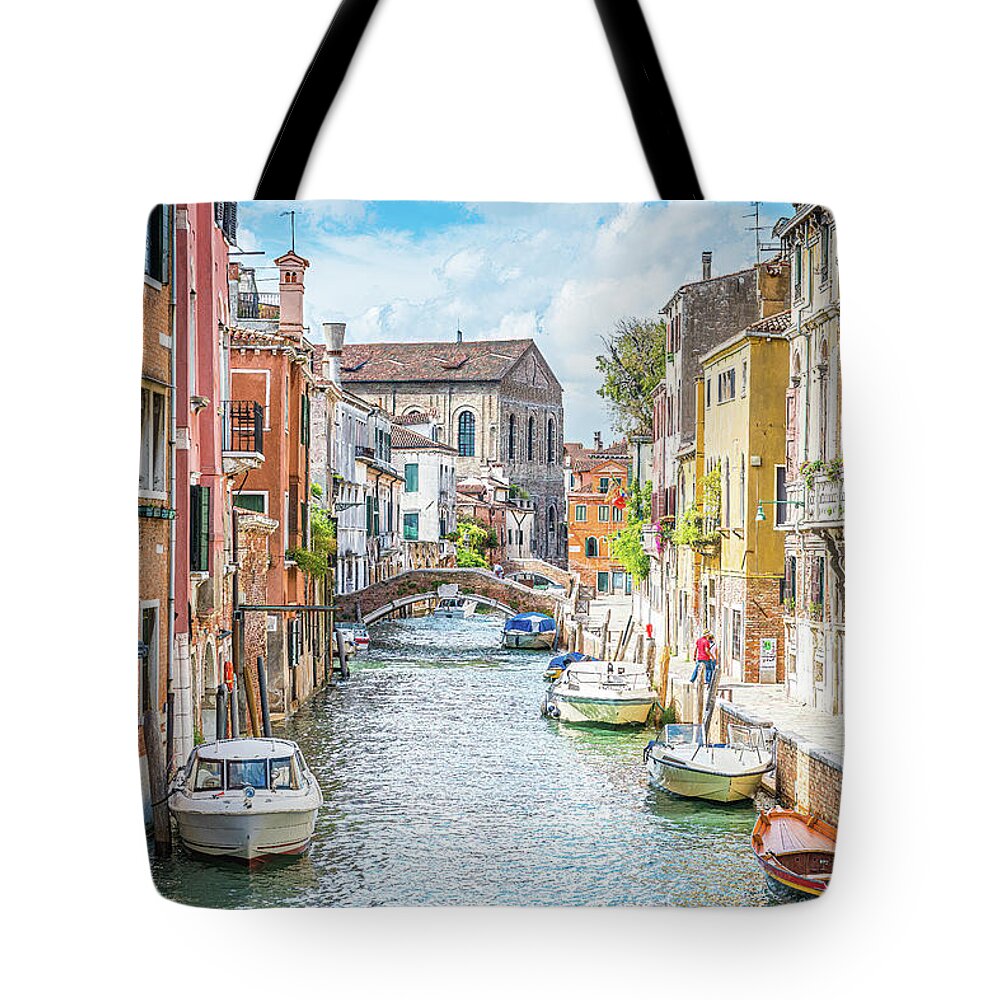 Venice Tote Bag featuring the photograph A Venice Summer by Marla Brown