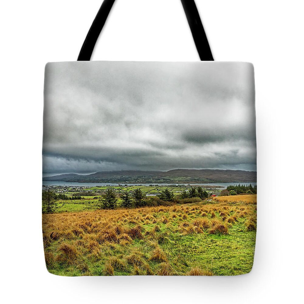 Landscape Tote Bag featuring the photograph A View Of Bere Island by Catherine Sullivan