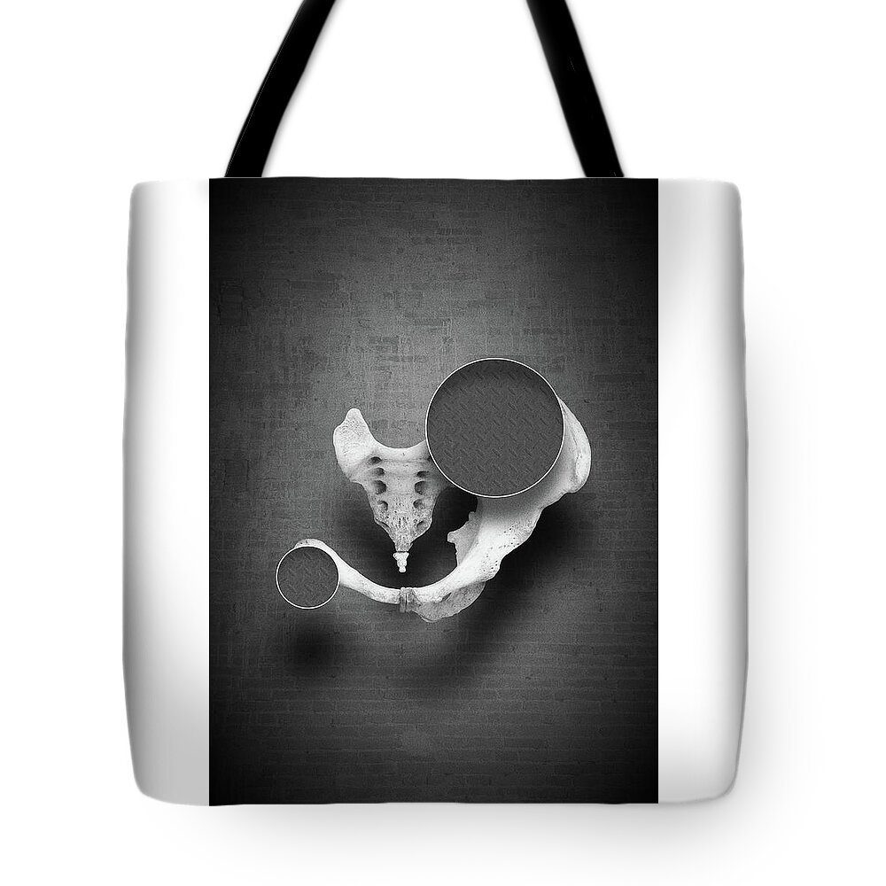 Abstract Tote Bag featuring the photograph Abscission iii by Joseph Westrupp