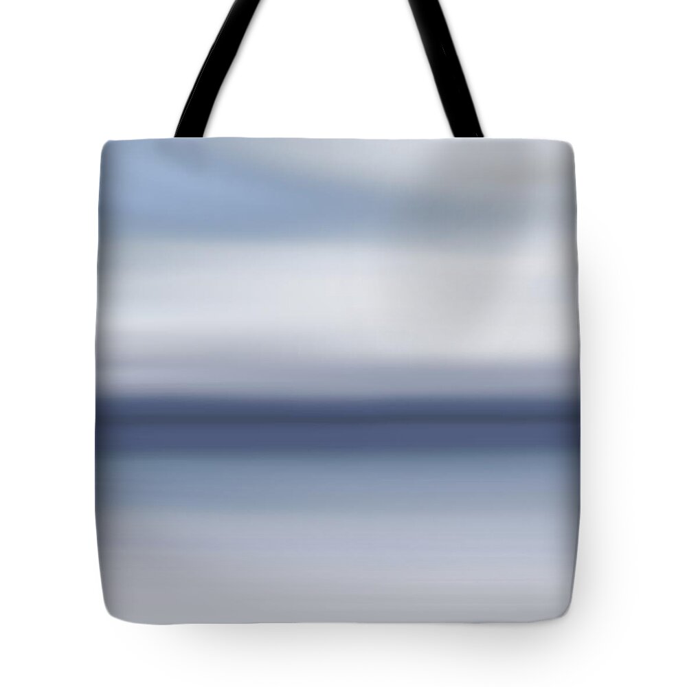Abstract Tote Bag featuring the digital art Abstract 53 by Lucie Dumas