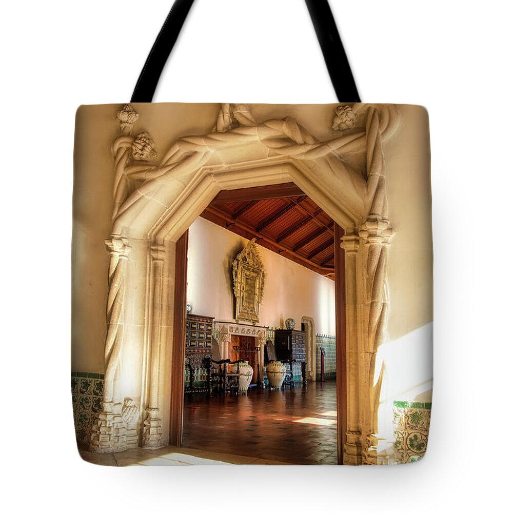 Sintra Tote Bag featuring the photograph Access to the ambassadors' hall by Micah Offman