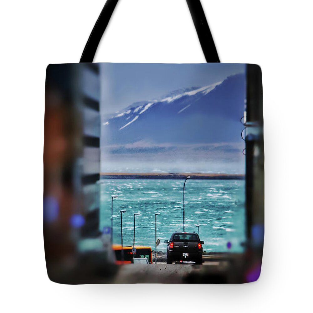 Reykjavik Tote Bag featuring the photograph Afternoon Rush by Jim Albritton