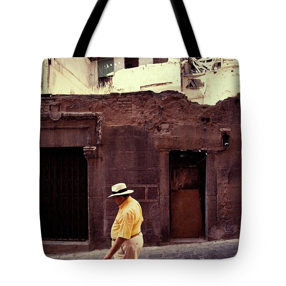 Buildings Tote Bag featuring the photograph Afternoon Stroll by RicharD Murphy