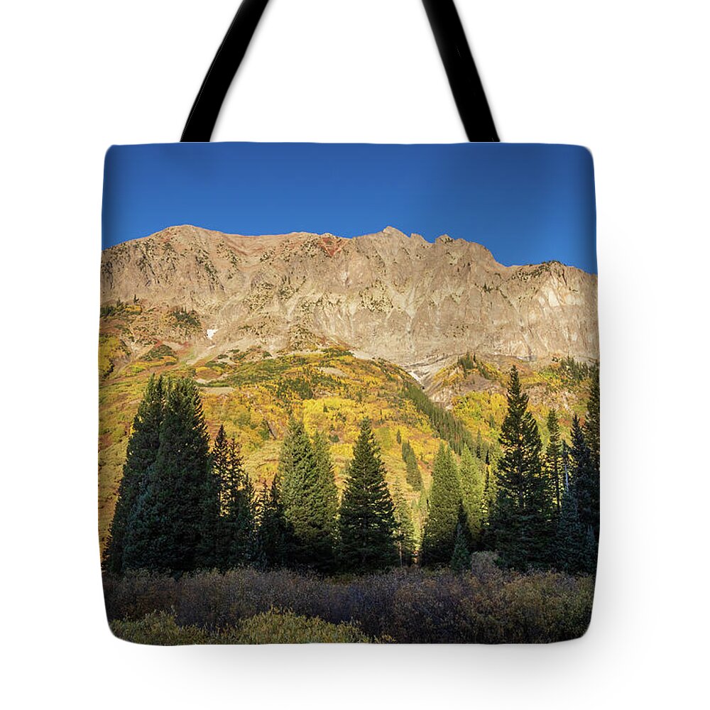 Colorado Tote Bag featuring the photograph Against the Sky by Jack Clutter