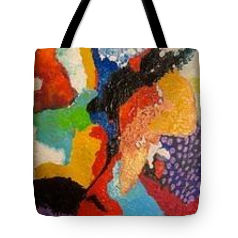 Flight Tote Bag featuring the painting Albrotrossi by Cheery Stewart Josephs