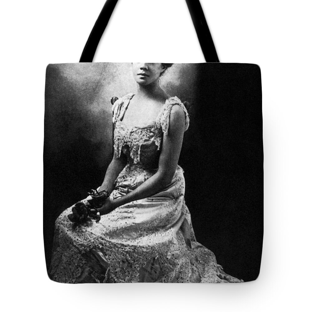 19th Century Tote Bag featuring the photograph Alice Dunbar-nelson by Granger