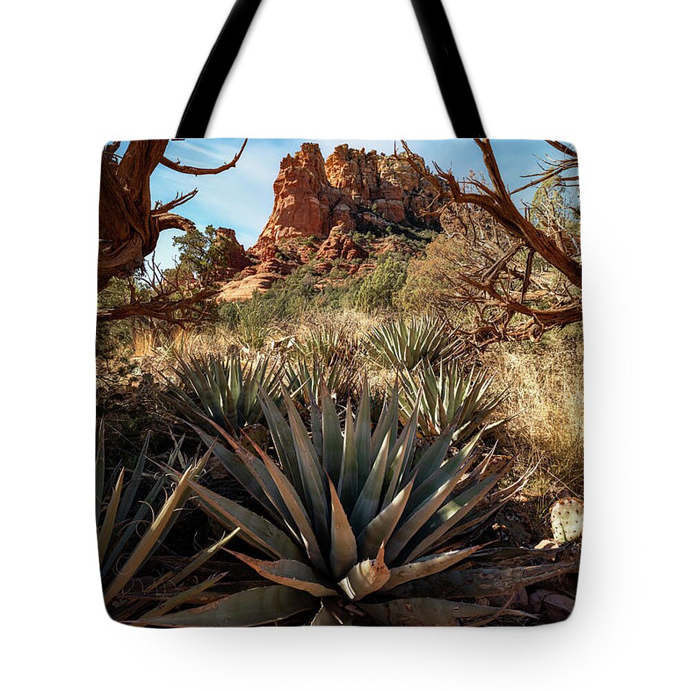 Arizona Tote Bag featuring the photograph All Ends Well by Andy Kunz