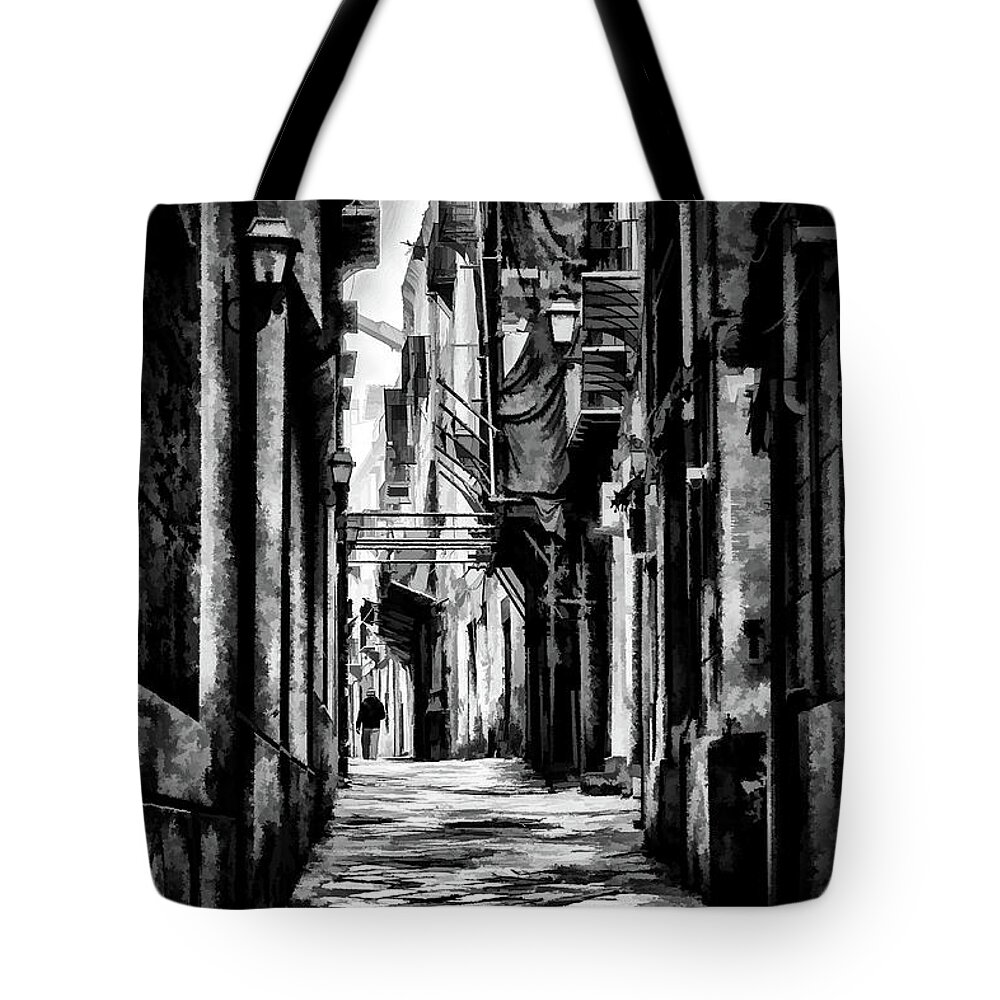 2019 Tote Bag featuring the photograph Alone by Monroe Payne