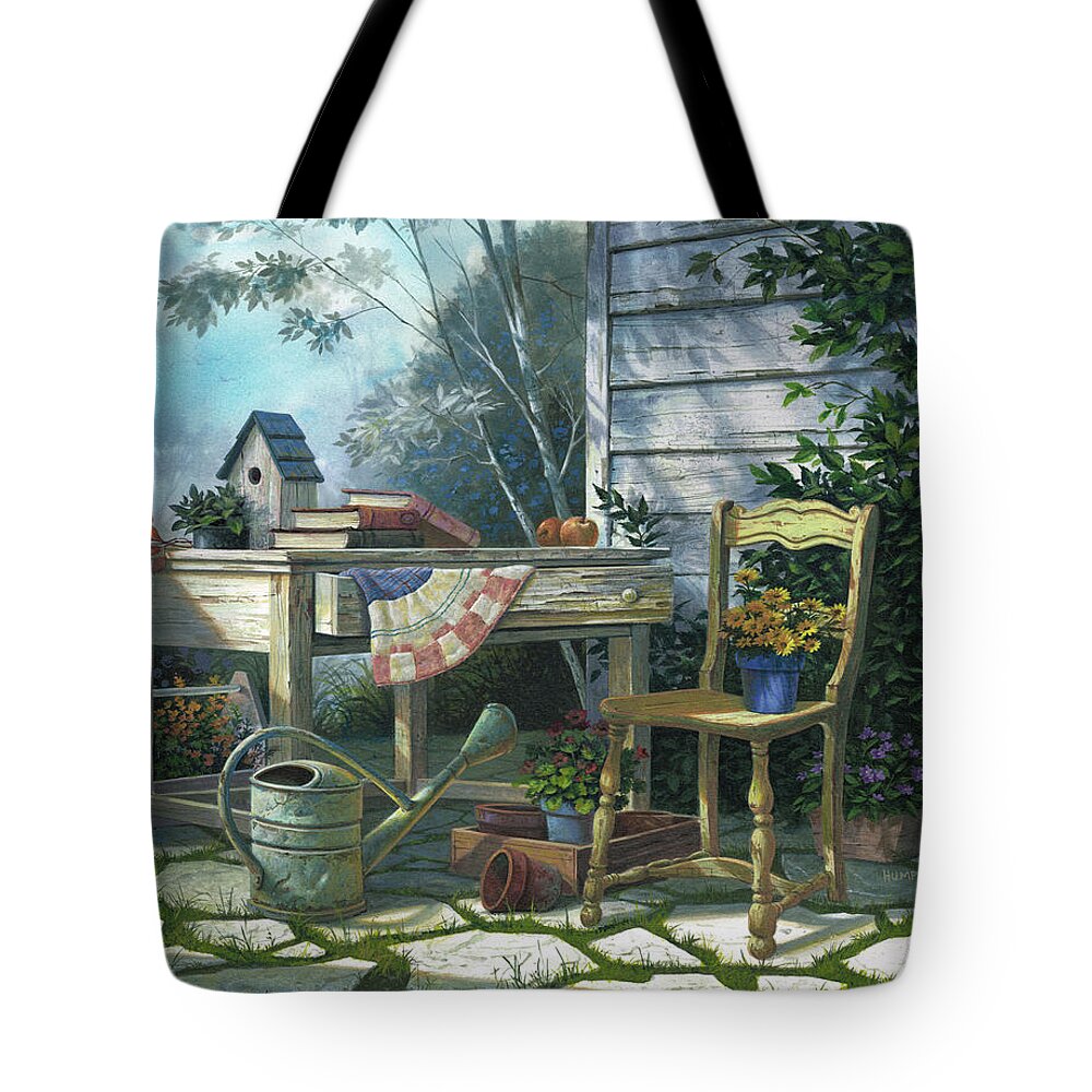 Michael Humphries Tote Bag featuring the painting Amazing Grace by Michael Humphries