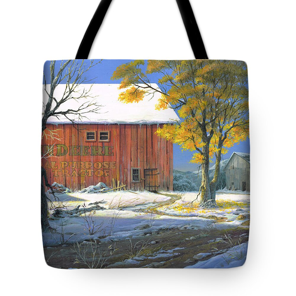 Michael Humphries Tote Bag featuring the painting American Beauty by Michael Humphries