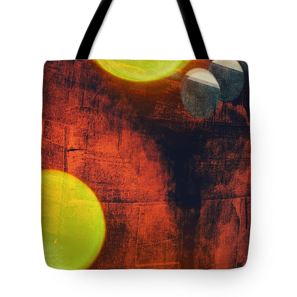 Contemporary Art Tote Bag featuring the digital art An Experience Out of Proportion by Jeremiah Ray