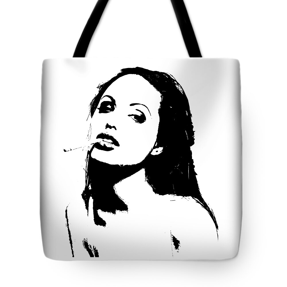 Angelina jolie Tote Bag by Ava Brown - Pixels
