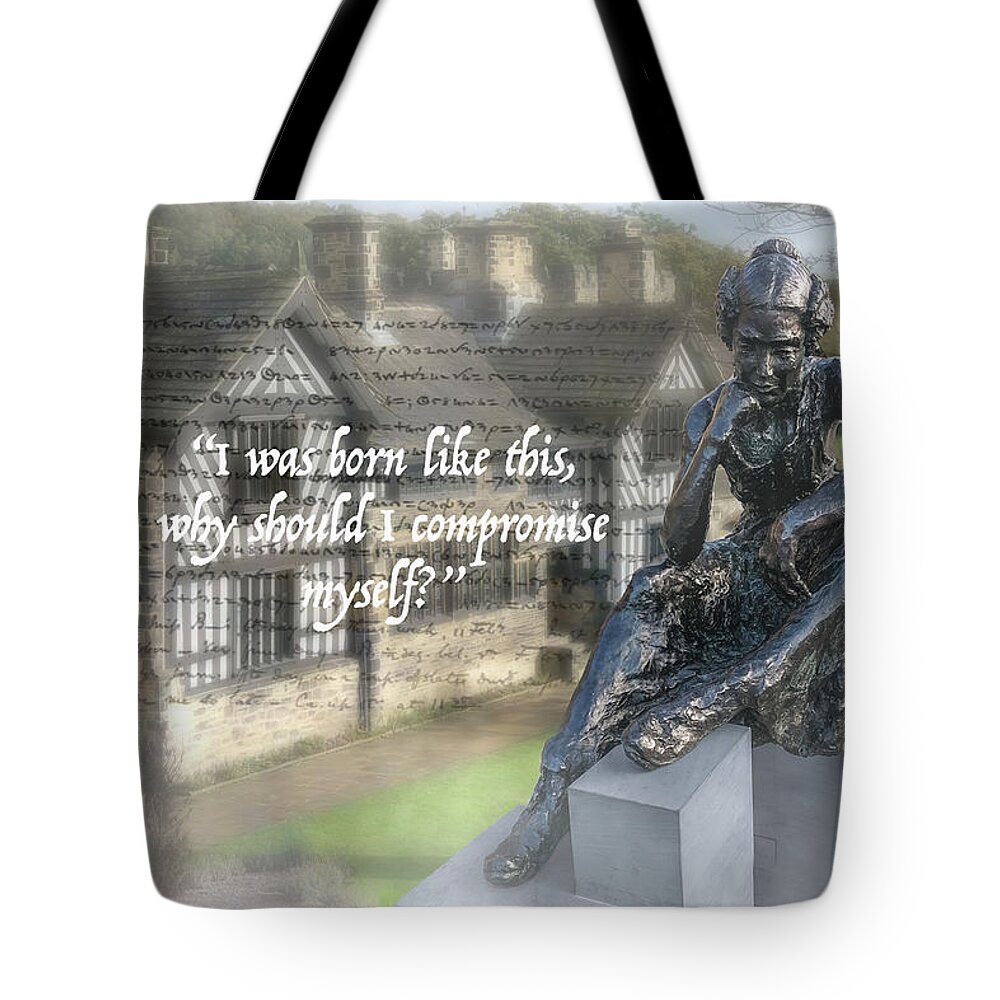 Albw Tote Bag featuring the photograph Anne Lister by Sue Leonard