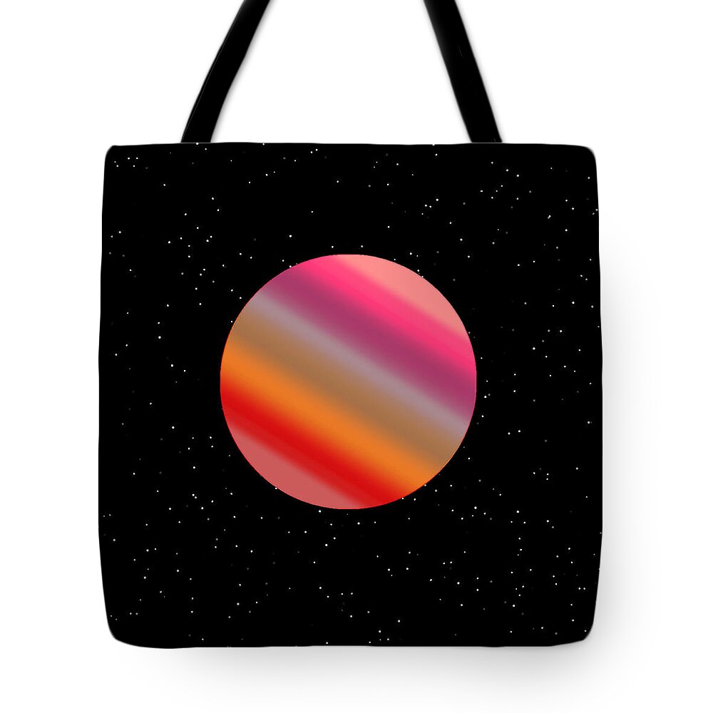 The Entranceway Tote Bag featuring the digital art Another World by Ronald Mills