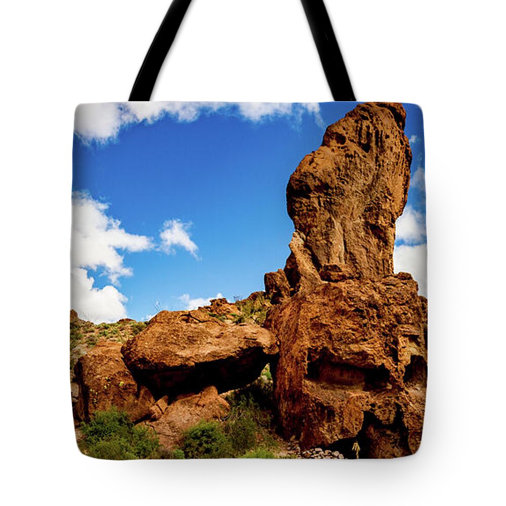  Tote Bag featuring the photograph Ape Rock Sculpture by Robert Bales