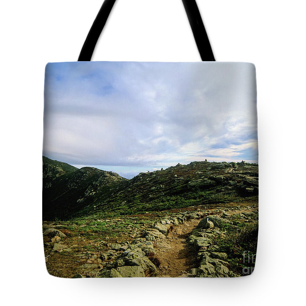Adventure Tote Bag featuring the photograph Appalachian Trail - Mount Lincoln - White Mountains New Hampshire USA by Erin Paul Donovan