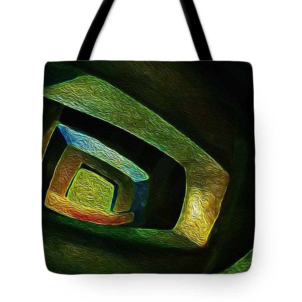 Apple Tote Bag featuring the mixed media Apple 10 by Aldane Wynter