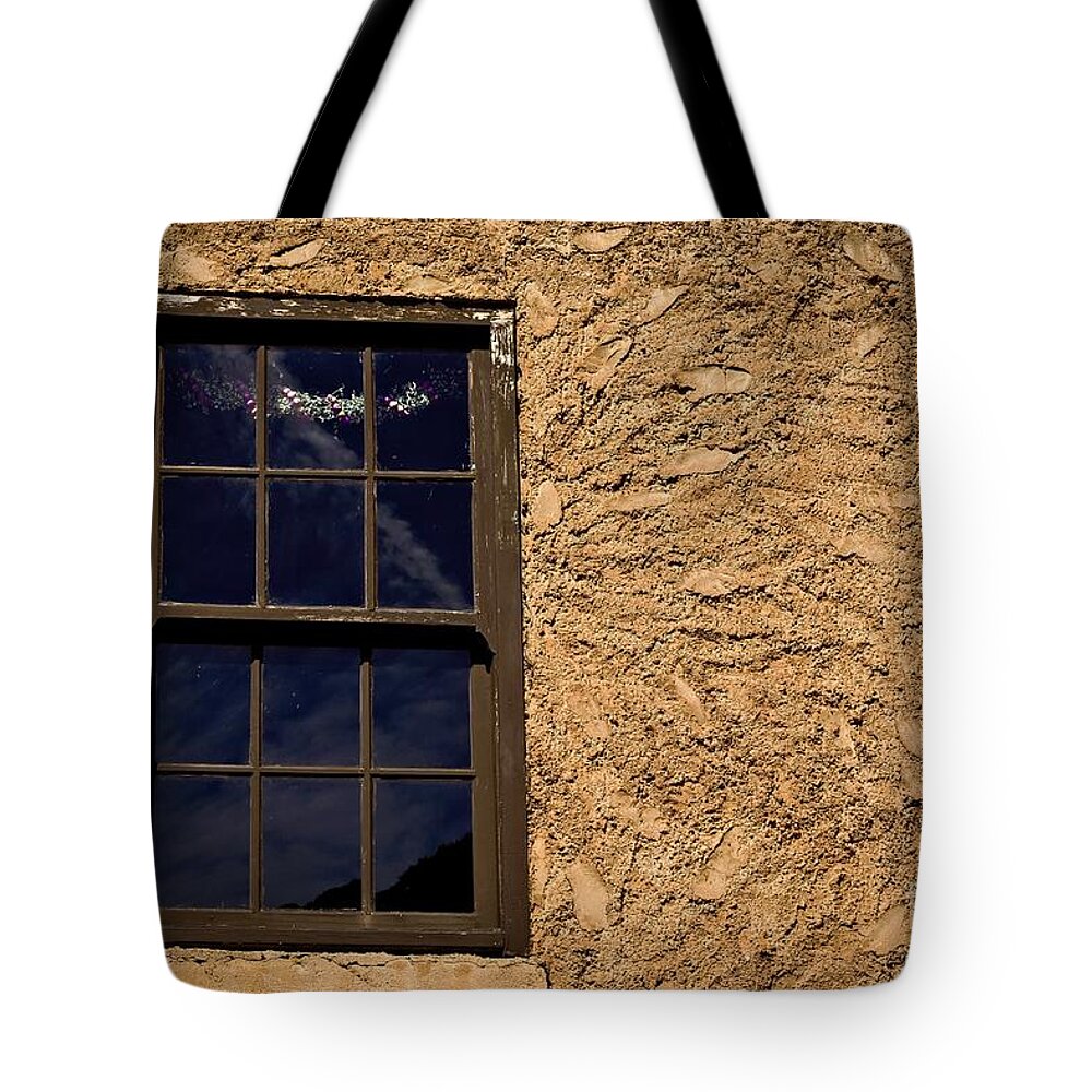 Jon Burch Tote Bag featuring the photograph Apple Factory Window by Jon Burch Photography
