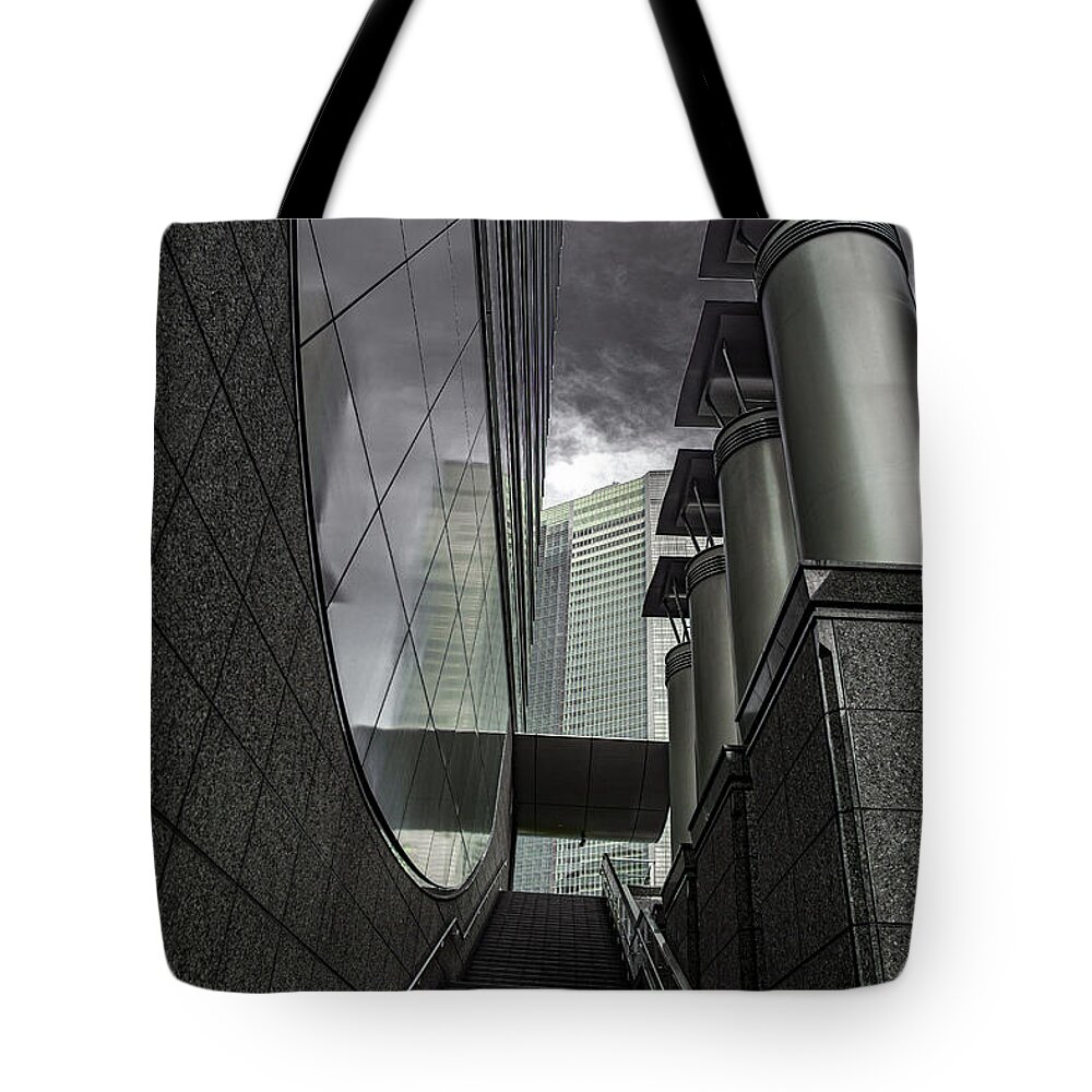 Architecture Tote Bag featuring the photograph Architectural I by Worldwide Photography