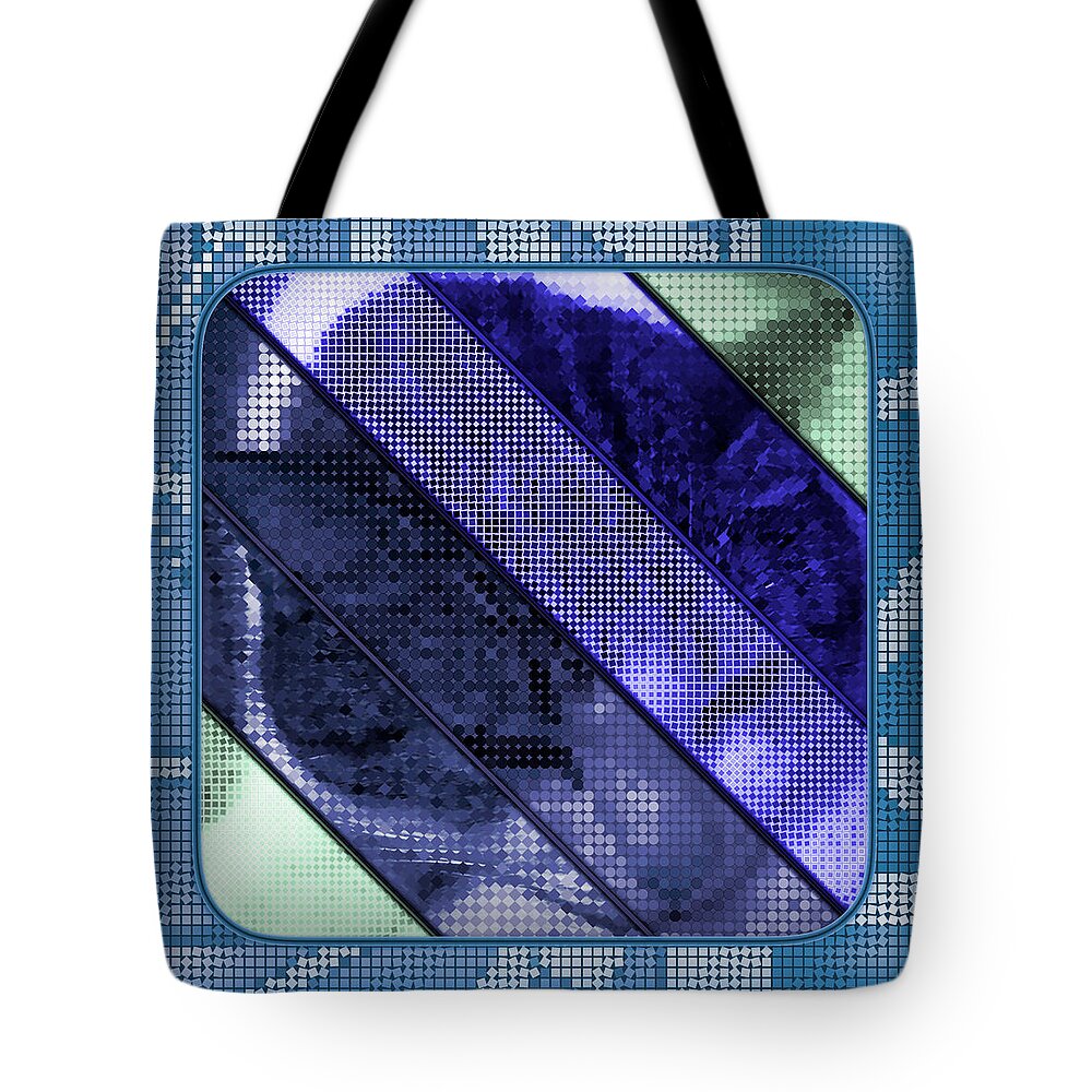 Digital Tote Bag featuring the digital art Art 25.03.2022 - 01 by Marko Sabotin