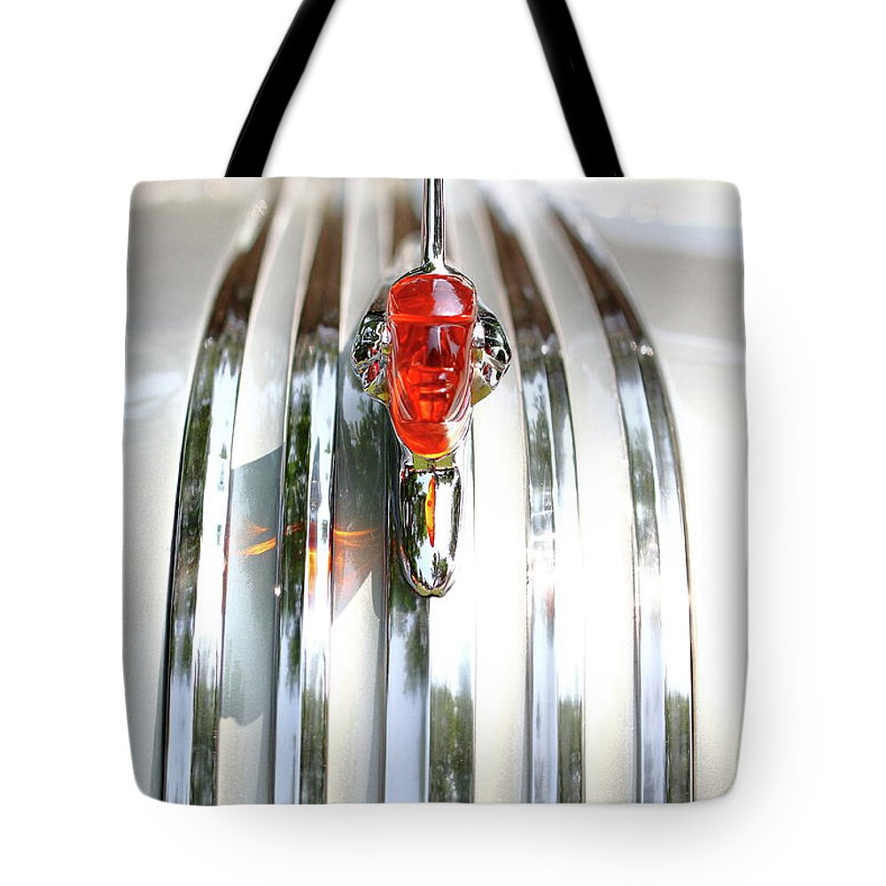 Pontiac Tote Bag featuring the photograph Art Deco Chief by Lens Art Photography By Larry Trager