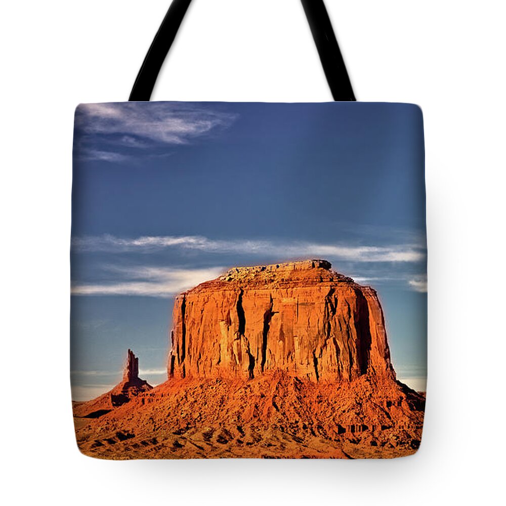 Sunset Tote Bag featuring the photograph Artists Point Sunset by Bob Falcone