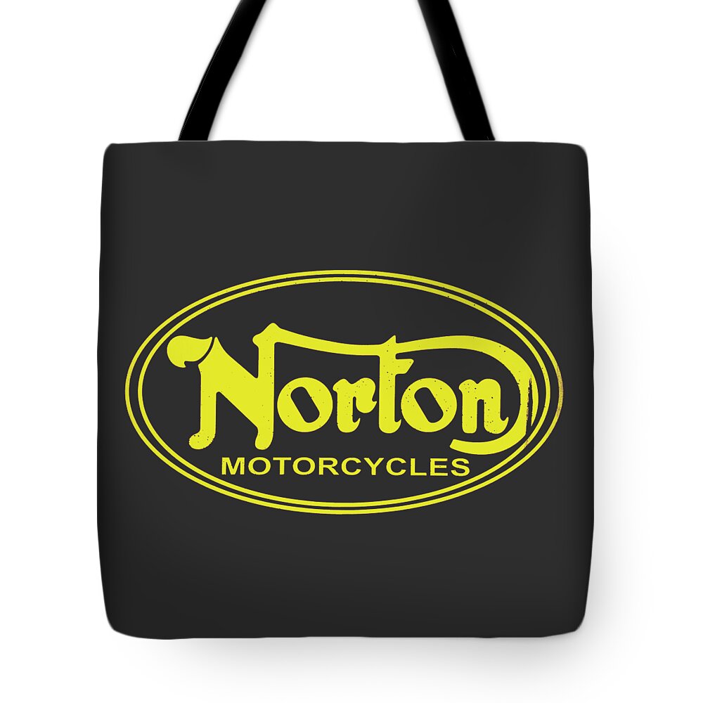 Norton Motorcycle Tote Bag featuring the photograph Norton Motorcycles by Mark Rogan