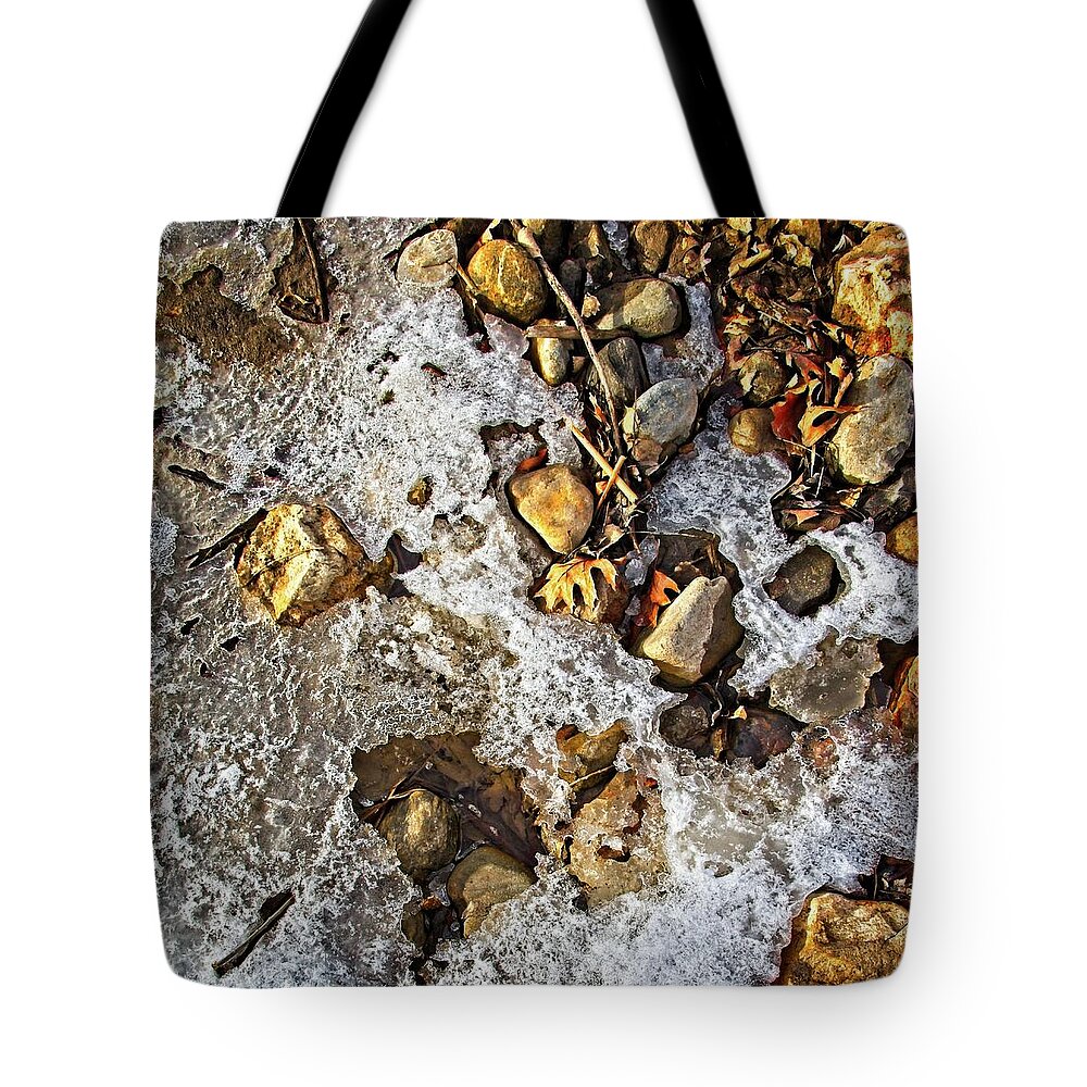Stream Tote Bag featuring the photograph Forest Still Life #4 by Loren Gilbert