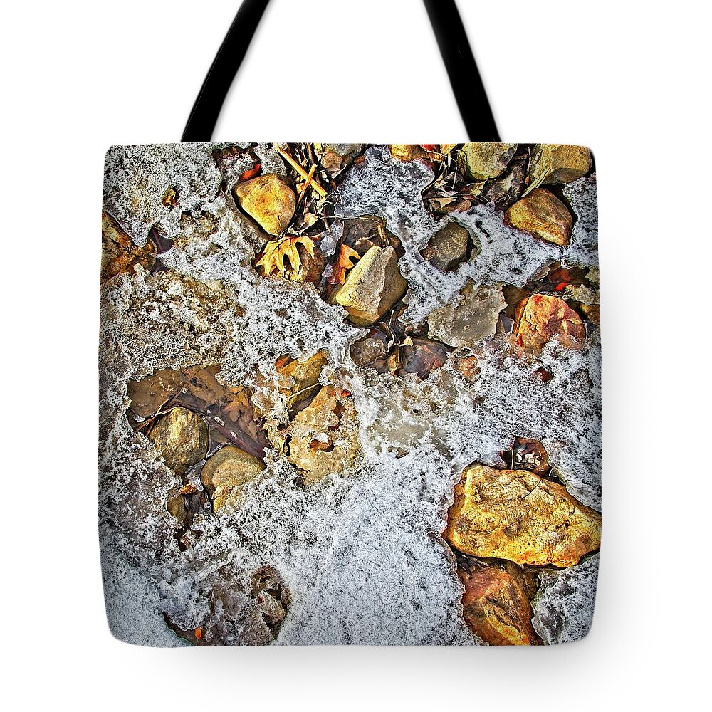 Stream Tote Bag featuring the photograph Forest Still Life #5 by Loren Gilbert