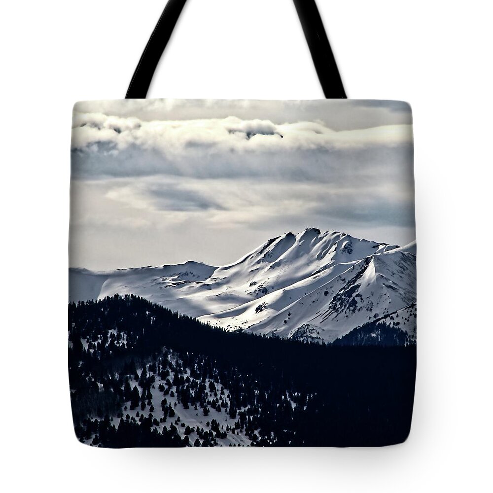 Colorado Tote Bag featuring the photograph Afternoon Sun On The Continental Divide by Loren Gilbert