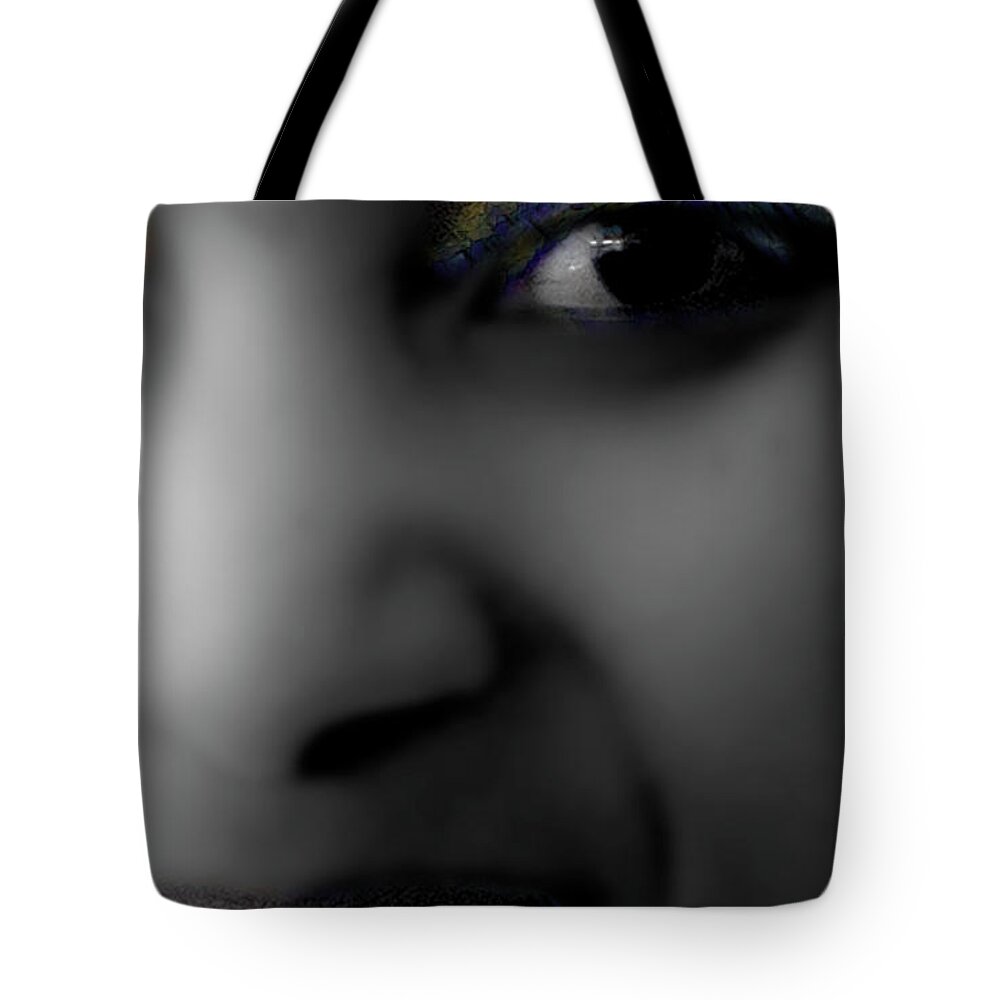 Digital Art Tote Bag featuring the digital art Astor by Jerald Blackstock