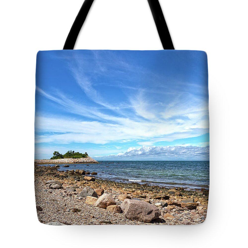 August In Falmouth Tote Bag featuring the photograph August in Falmouth by Michelle Constantine