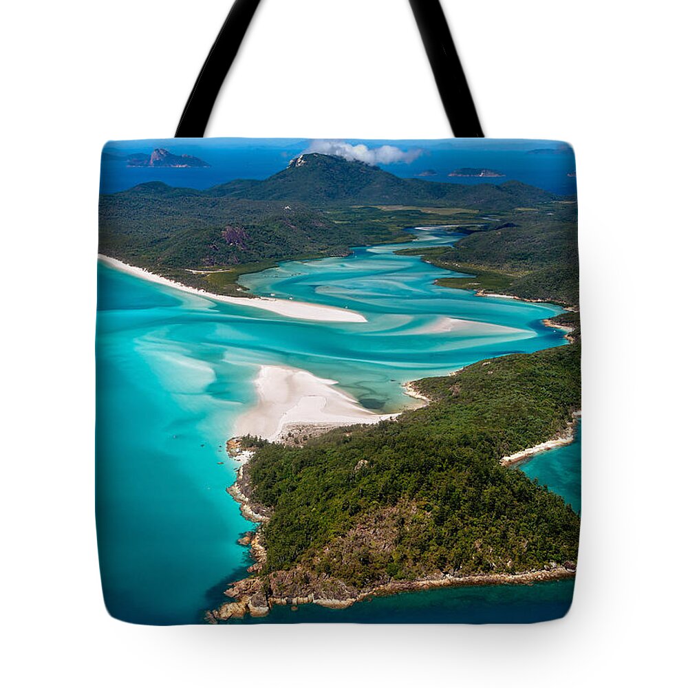 Whitsundays Tote Bag featuring the photograph Australia - Whitsundays by Olivier Parent