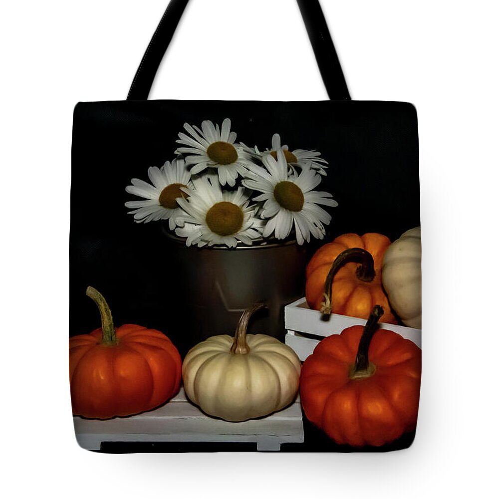 Still Life Tote Bag featuring the photograph Autumn by Cathy Kovarik