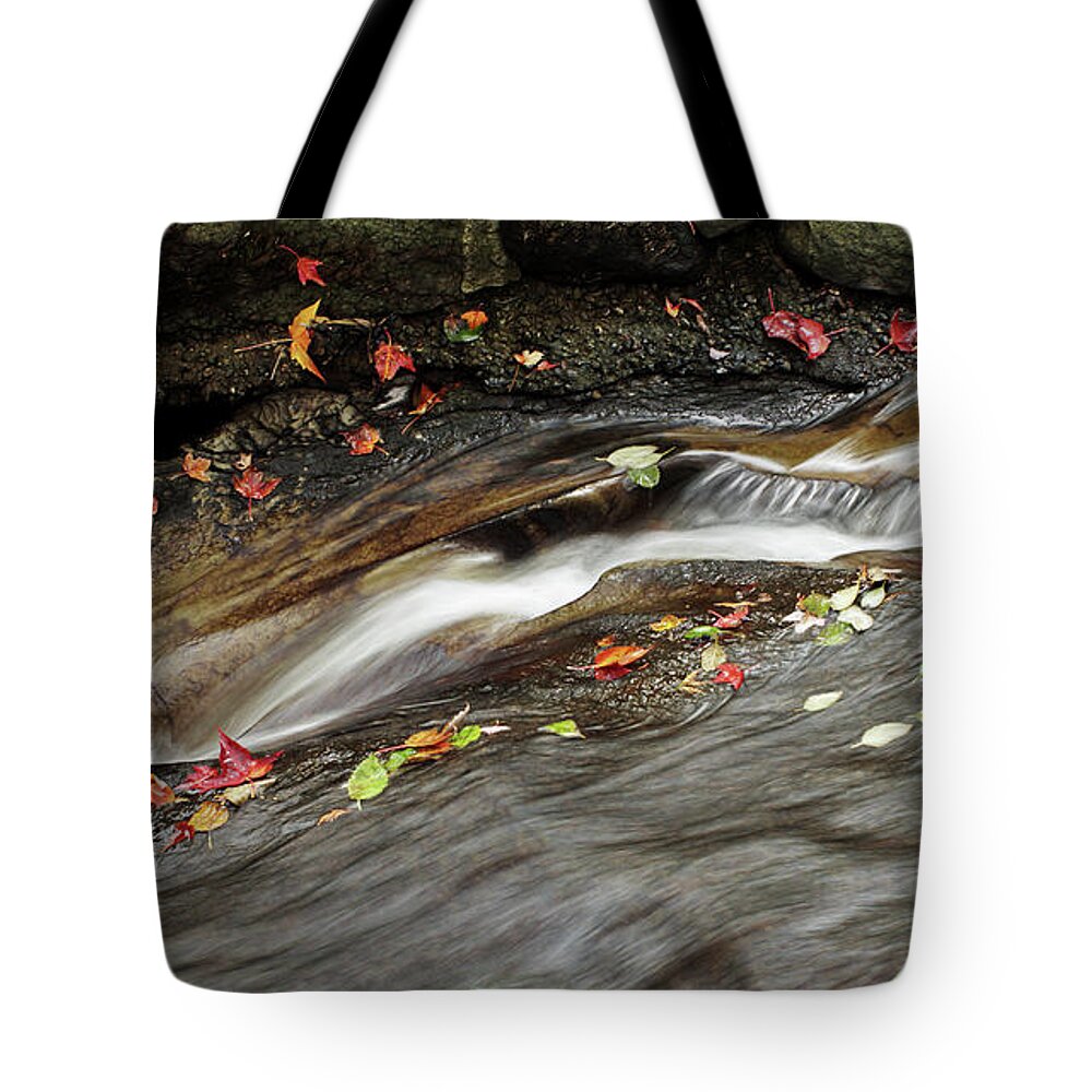 Autumn Tote Bag featuring the photograph Autumn Falls II by Cameron Wood