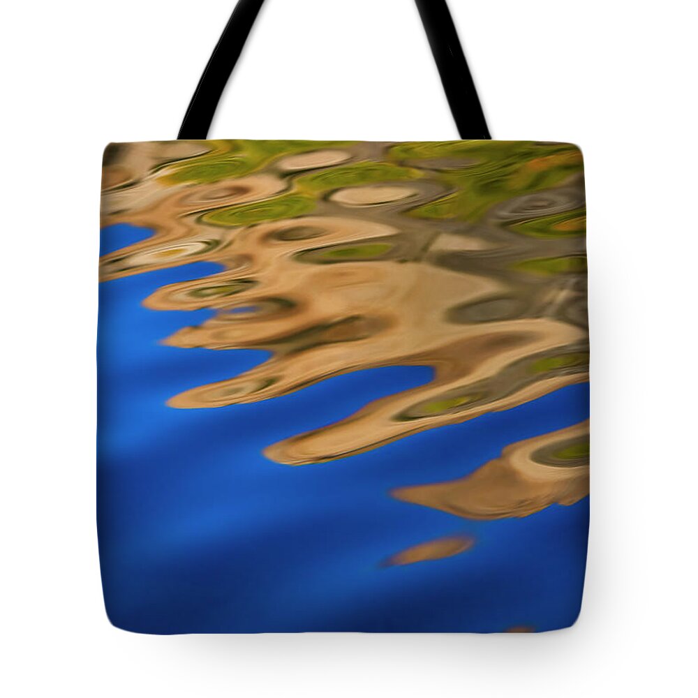 Autumn-reflection Tote Bag featuring the photograph Autumn Reflections by Gary Johnson