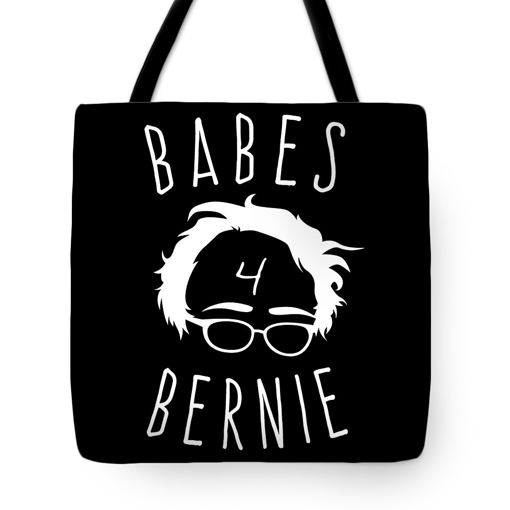 Cool Tote Bag featuring the digital art Babes For Bernie Sanders by Flippin Sweet Gear