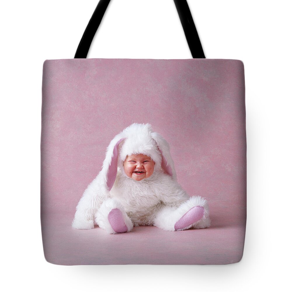 Bunnies Tote Bag featuring the photograph Baby Bunny #4 by Anne Geddes