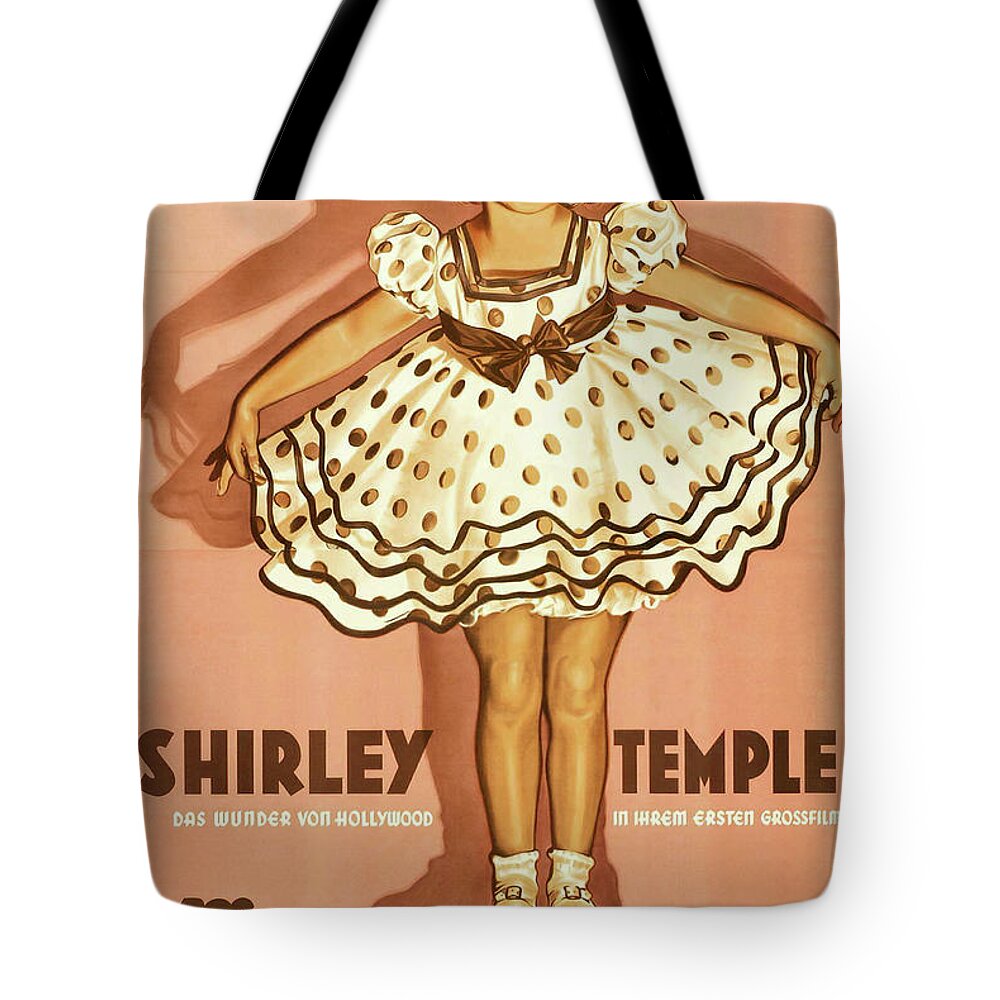 Shirley Temple Tote Bags