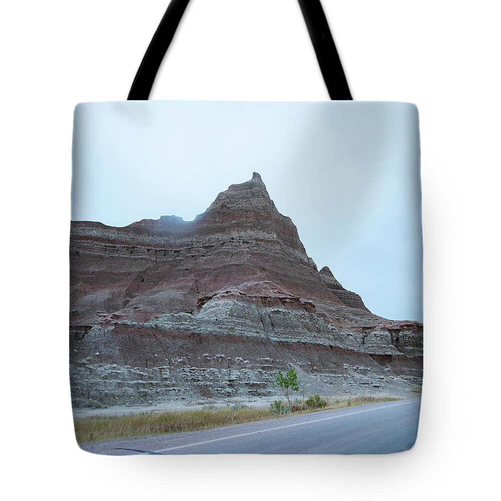  Tote Bag featuring the photograph Badlands 9 by Wendy Carrington