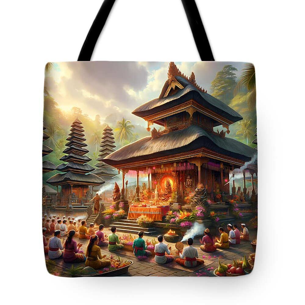 Balinese Tote Bags