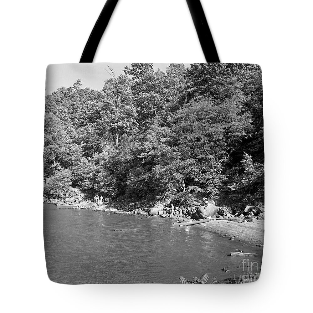 Inwood Tote Bag featuring the photograph Bare Ass Beach by Cole Thompson