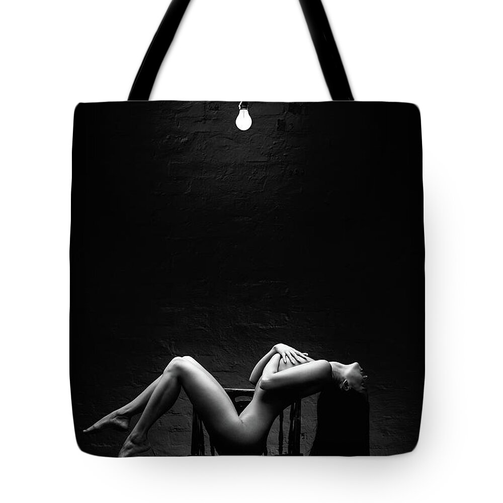 Old Female Hands Tote Bags