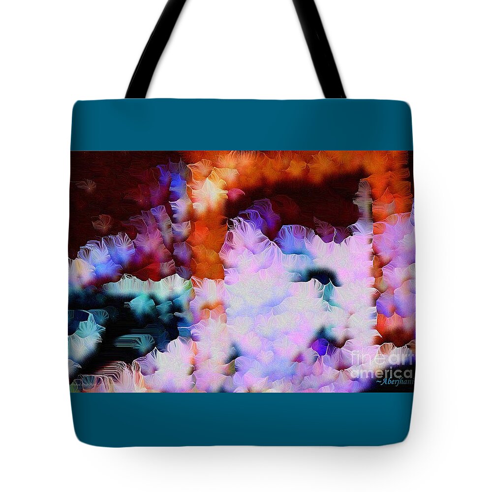 Populations Tote Bag featuring the mixed media Battle Against the COVID-19 Curve by Aberjhani
