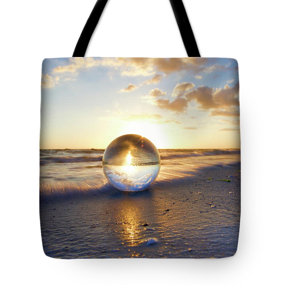 South Florida Tote Bag featuring the photograph Beach Ball by Nunweiler Photography