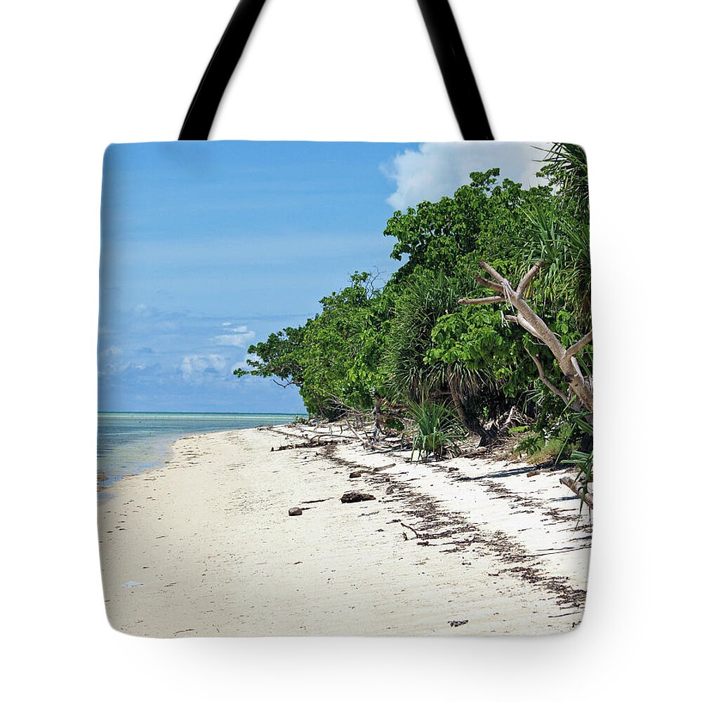 Arreceffi Island Tote Bag featuring the photograph Beach of Beauty by David Desautel