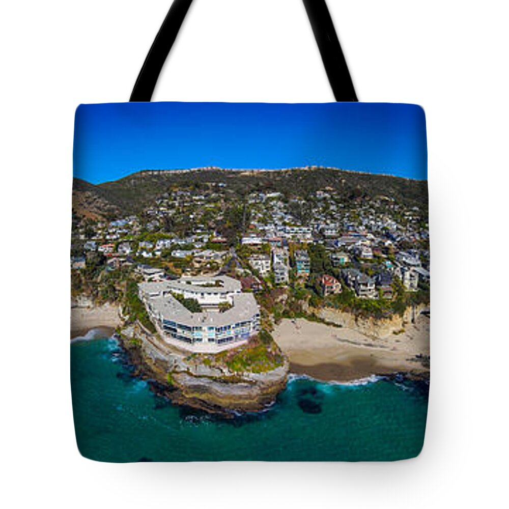 Panoramic Tote Bag featuring the photograph Beautiful Day on the West Side by Marcus Jones